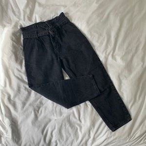 BDG high waisted jeans with tie